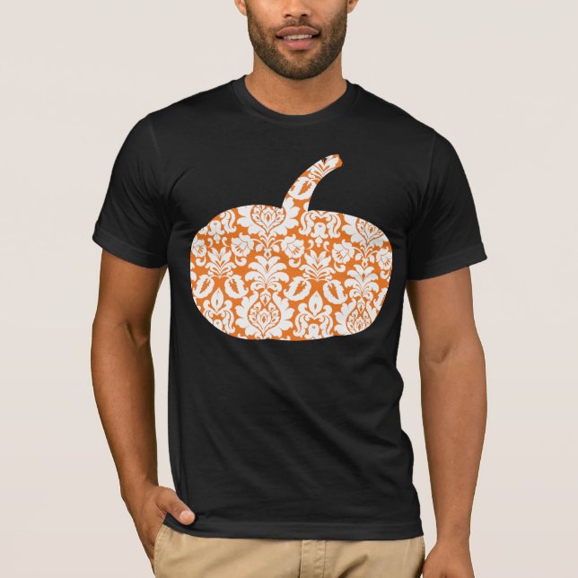 Camiseta Abóbora rico Para O Dia Das Bruxas (Frente)