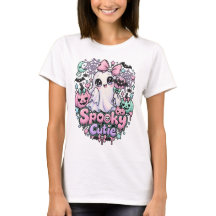 Abóbora Rosa Kawaii Temporada Assustadora