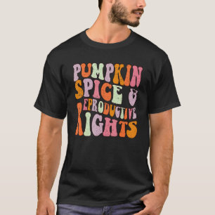 Camiseta Abóbora Tempera E Direitos Reprodutivos Halloween
