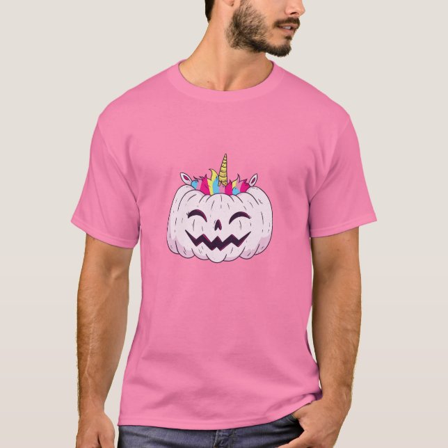 Camiseta Abóbora Unicórnio (Frente)