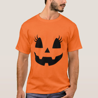 Camiseta Abóbora Vintage Face Jackolantern Jack O Lantern H