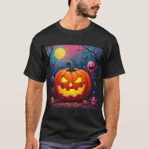 Abóboras assustadoras de Halloween