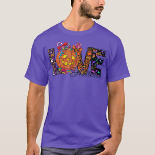 Camiseta Abóboras de Amor Espantalho Halloween 