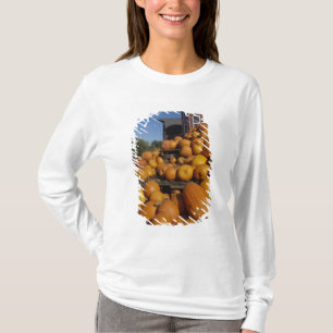 Camiseta Abóboras na fazenda no outono perto de Concord,