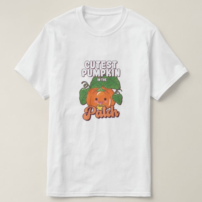 Camiseta abobrinha mais fofa do canteiro (Frente do Design)