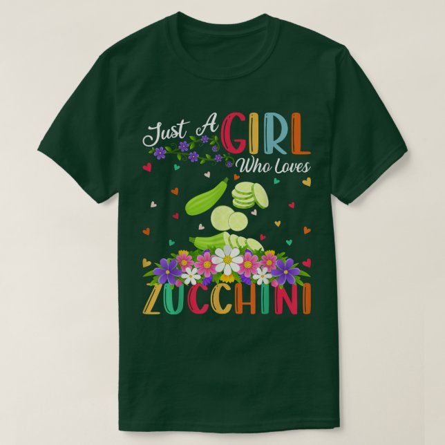 Camiseta Abobrino Vegetal É Uma Menina Que Ama Zuc (Frente do Design)