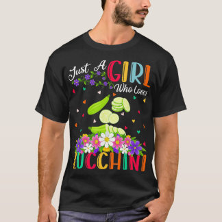 Camiseta Abobrino Vegetal É Uma Menina Que Ama Zuc