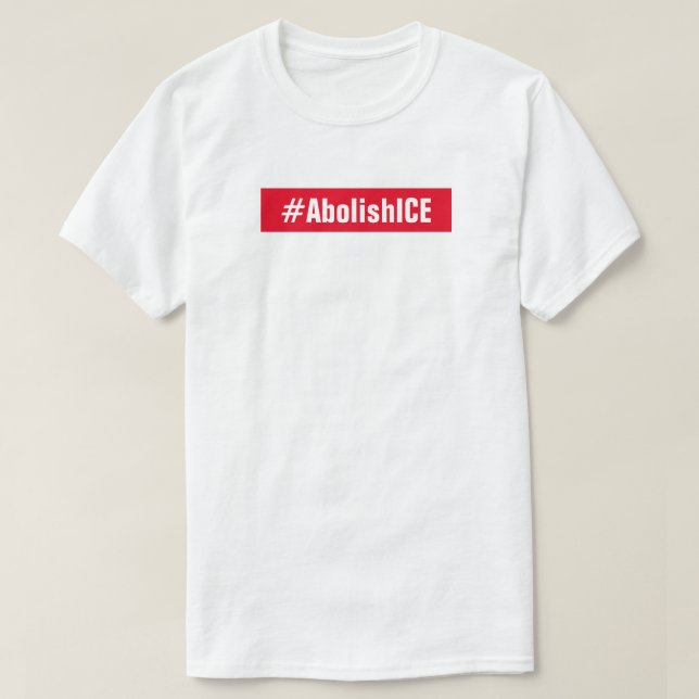 Camiseta Abolição do protesto contra o ICE Votação em novem (Frente do Design)