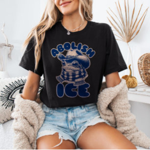 Camiseta Abolição do Sapo do Vaqueiro do GELO Anti - Trump
