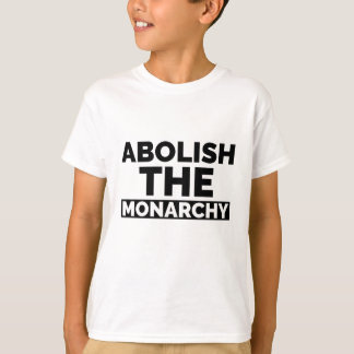 Camiseta Abolir a monarquia