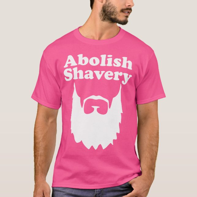 Camiseta Abolir Barba Escrava (Frente)