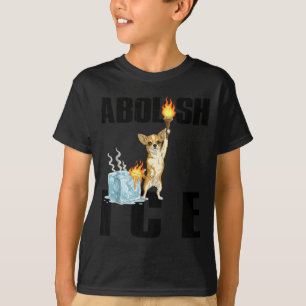 Camiseta Abolir gelo meme engraçado de cachorro chihuahua f