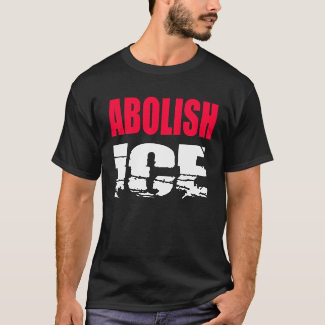 Camiseta Abolir ICE (Frente)