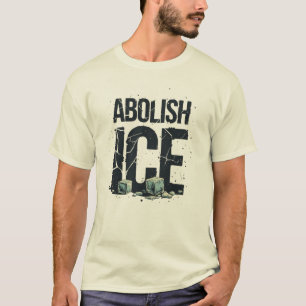 Camiseta Abolir ICE - Ativista dos Direitos Humanos dos EUA