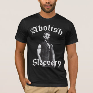 Camiseta Abolish Sleeach - Abraham Lincoln