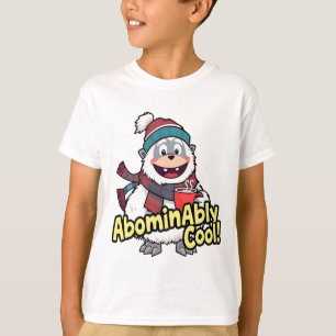 Camiseta Abominavelmente Legal Winter Yeti Design