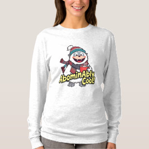 Camiseta Abominavelmente Legal Winter Yeti Design