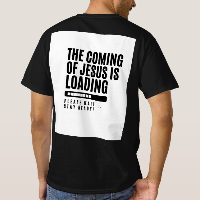 Camiseta Abordagens de Regresso de Jesus (Verso)