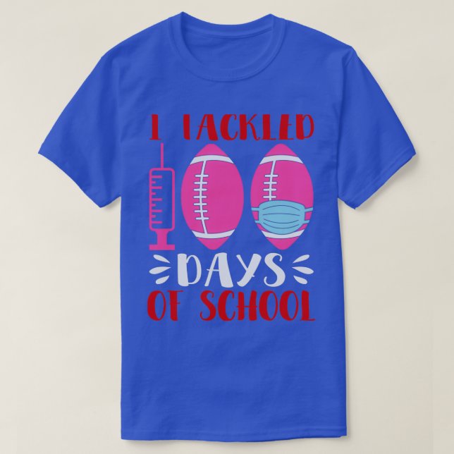 Camiseta Abordei 100 dias de escola 18 (Frente do Design)