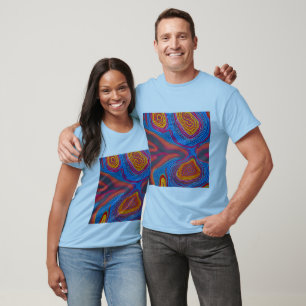 Camiseta Aboriginal Abstrato Art Vol 03