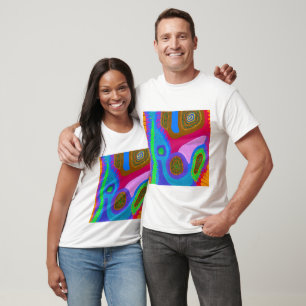 Camiseta Aboriginal Abstrato Art Vol 05