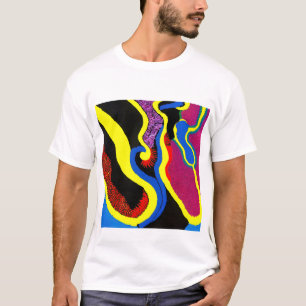 Camiseta Aboriginal Abstrato Art Vol 11