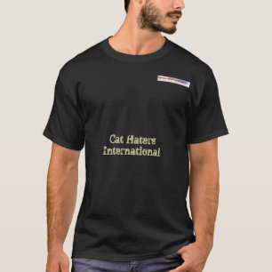 Camiseta Aborrecedores do gato internacionais