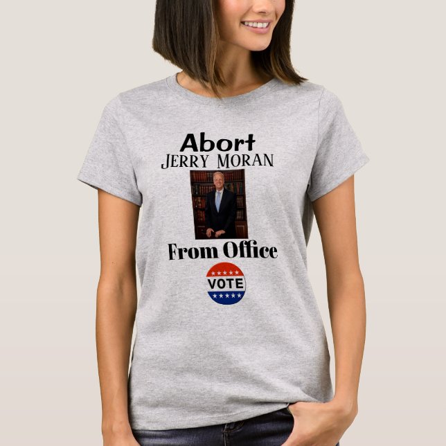 Camiseta Abort Jerry Moran (Frente)