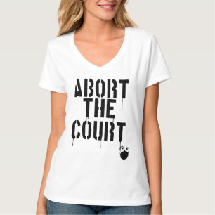 Camiseta Abortar a Corda dos Direitos Reprodutivos Feminist
