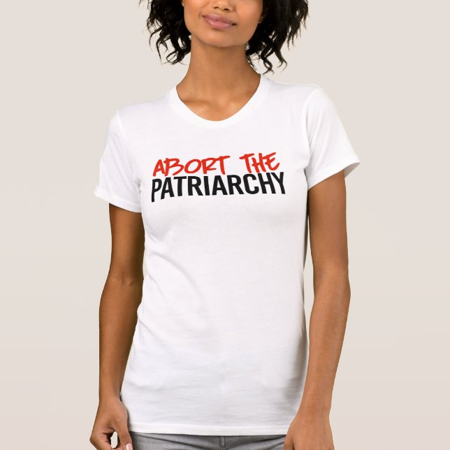 Camiseta Abortar a Patriarquia (Frente)