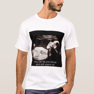 Camiseta Aborto do ultra-som: A pro escolha e ainda salvar