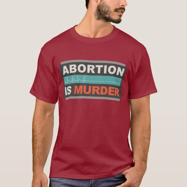 Camiseta Aborto É Assassinato (Frente)