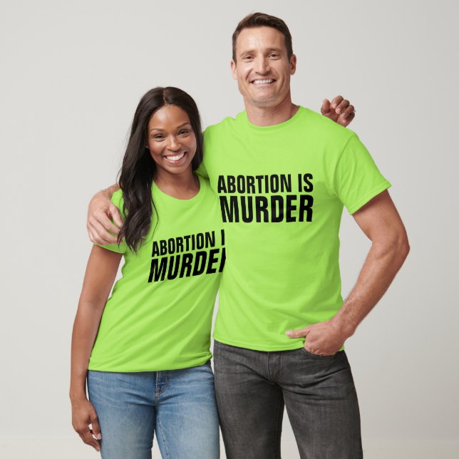 Camiseta ABORTO É T-shirts ASSASSINATO (Unissex)