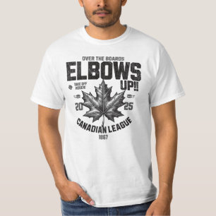 Camiseta Abotovelos! Sobre os Conselhos da cultura canadens