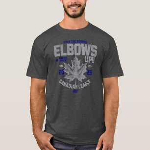 Camiseta Abotovelos! Sobre os conselhos da cultura canadens