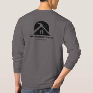 Camiseta ABP Construção de frente/dorso