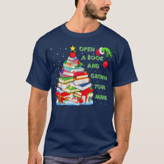 Camiseta Abra Um Livro E Cresça A Sua Mente