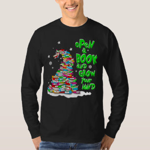 Camiseta Abra Um Livro E Torne Sua Mente Natal
