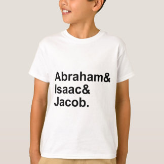 Camiseta Abraão Isaque Jacó | 3 Patriarcas do Judaísmo