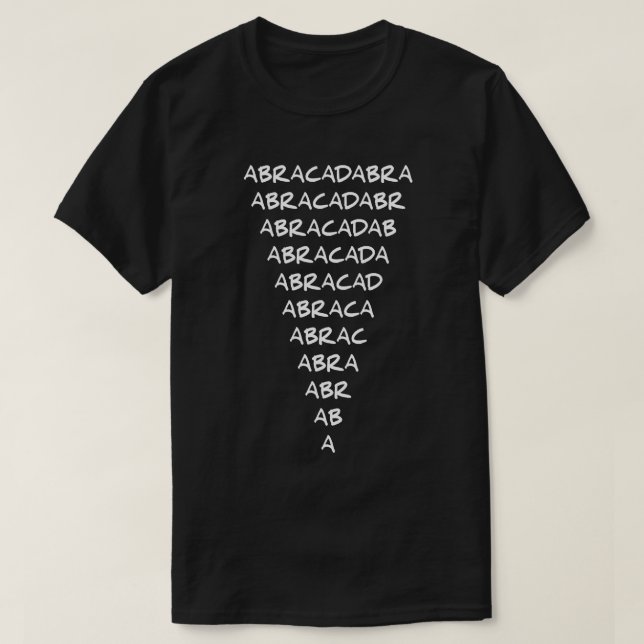 CAMISETA ABRACADABRA (Frente do Design)