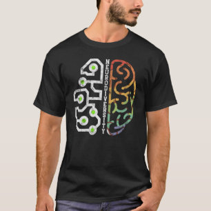 Camiseta Abraçar a Neurodiversidade Cérebro Conscientização