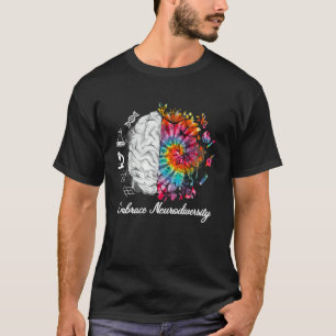 Camiseta Abraçar a Neurodiversidade Consciência do Autismo