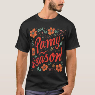 Camiseta Abraçar as vibrações do verão com nossa vibração e