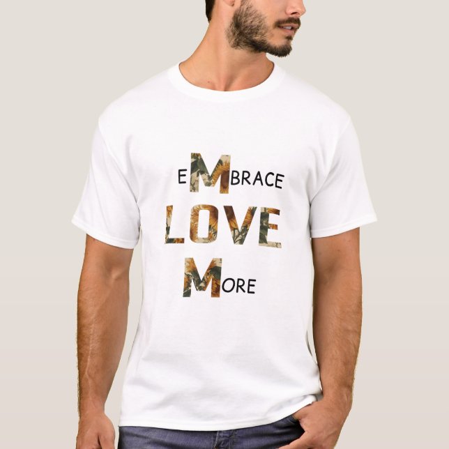 Camiseta Abraçar Mães Mais Amor (Frente)
