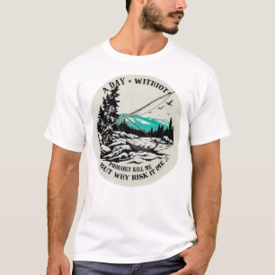 Camiseta Abraçar o Ar Livre