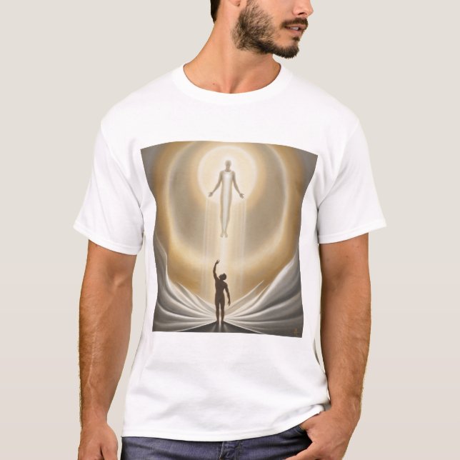 Camiseta Abraçar o Divino: Uma Viagem Mais Perto de Deus (Frente)