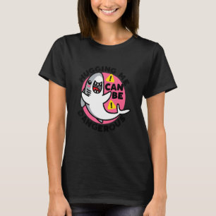 Camiseta Abraçar O Mar De Predador Do Oceano Tubarão Perigo