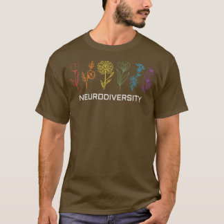 Camiseta Abraçar Teto Flor Da Neurodiversidade