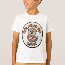 Camiseta Abraçar uma lontra hoje