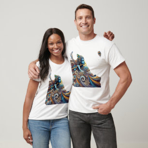 Camiseta Abrace a essência da arte SereDivine Lord Krishna